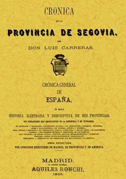 Crónica de la provincia de Segovia
